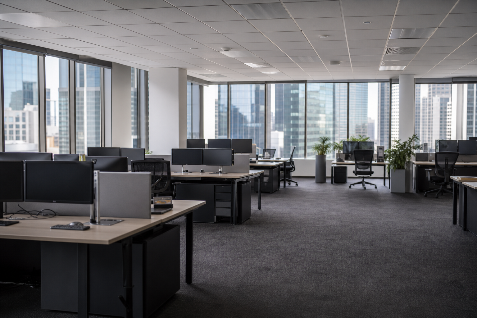 East Melbourne supply and vacancy by size band